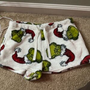Grinch Fleece Shorts